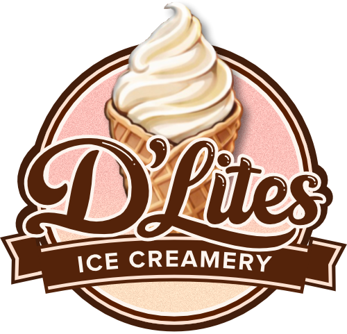 D'Lites Ice Creamery Logo